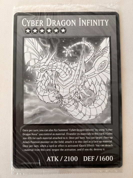 CYBER DRAGON INFINITY - Yugioh Oversized Card