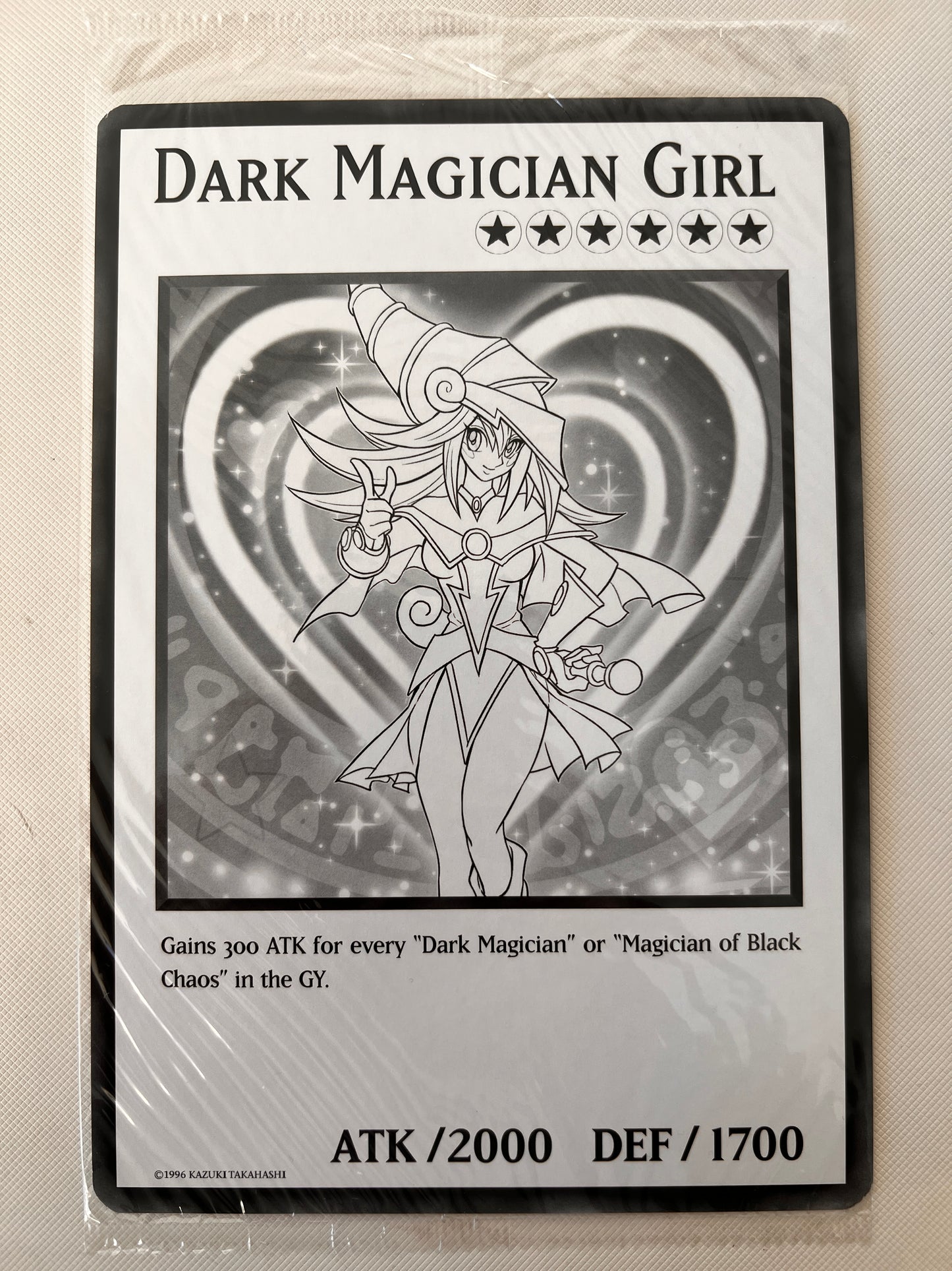 DARK MAGICIAN GIRL - Yugioh Oversized Card