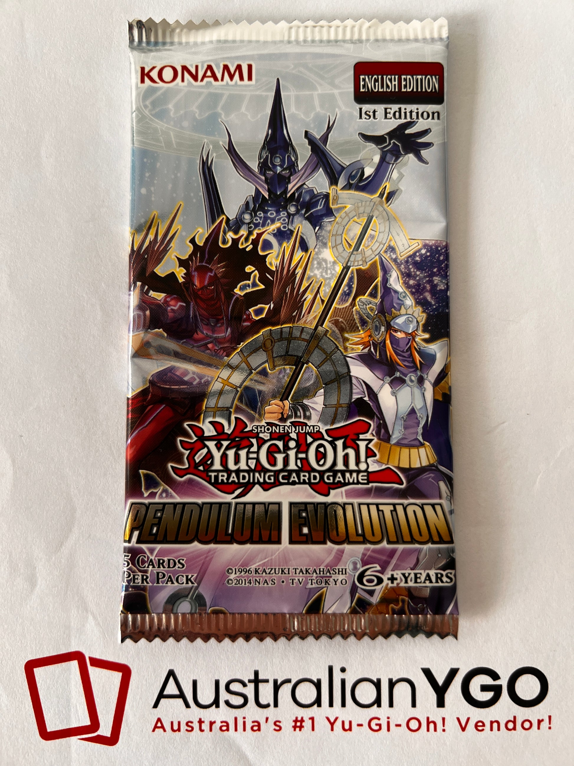 PENDULUM EVOLUTION BOOSTER PACK Aus Ygo PENDULUM EVOLUTION BOOSTER PACK Aus Ygo