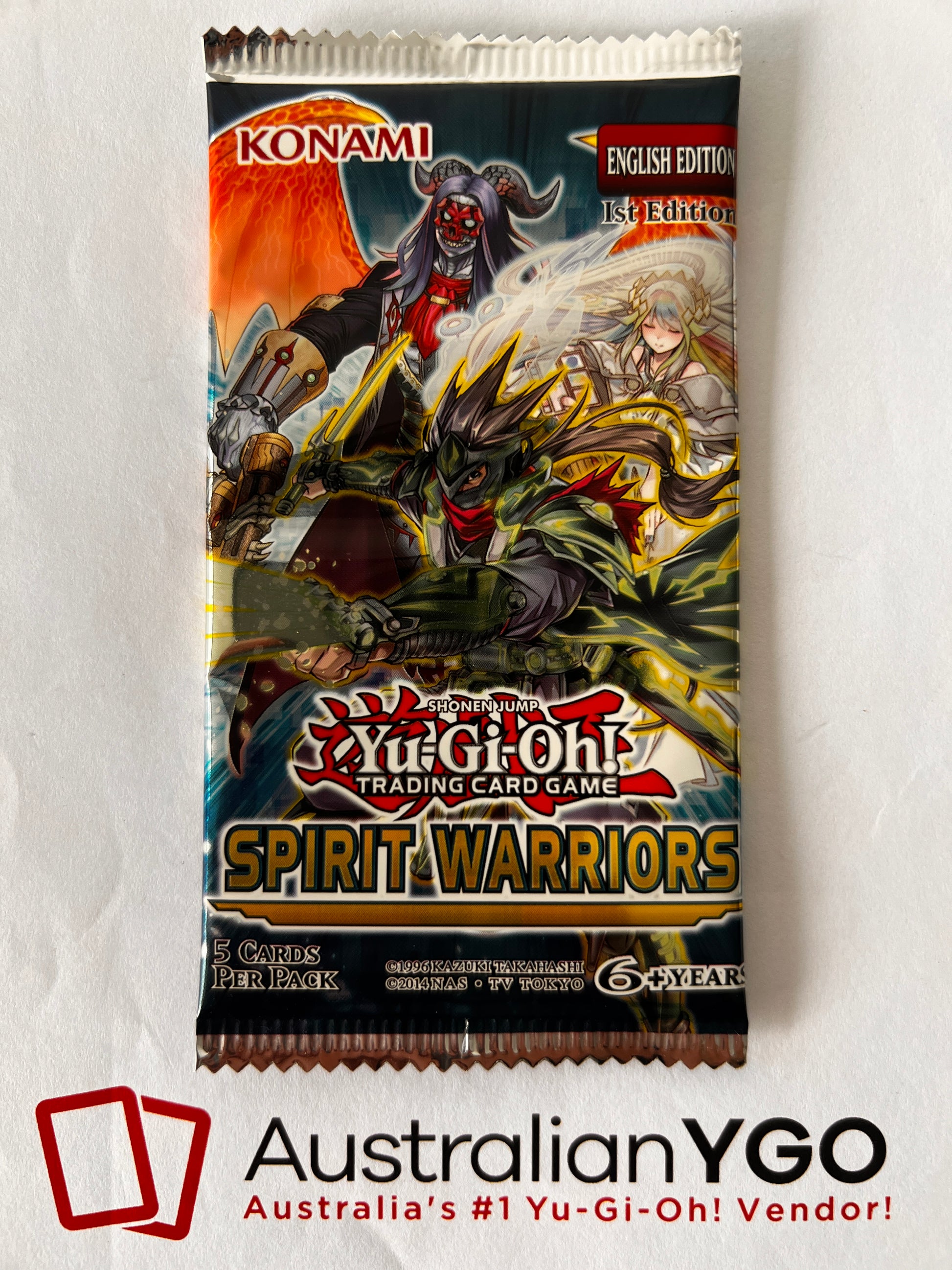 SPIRIT WARRIORS BOOSTER PACK SPIRIT WARRIORS BOOSTER PACK