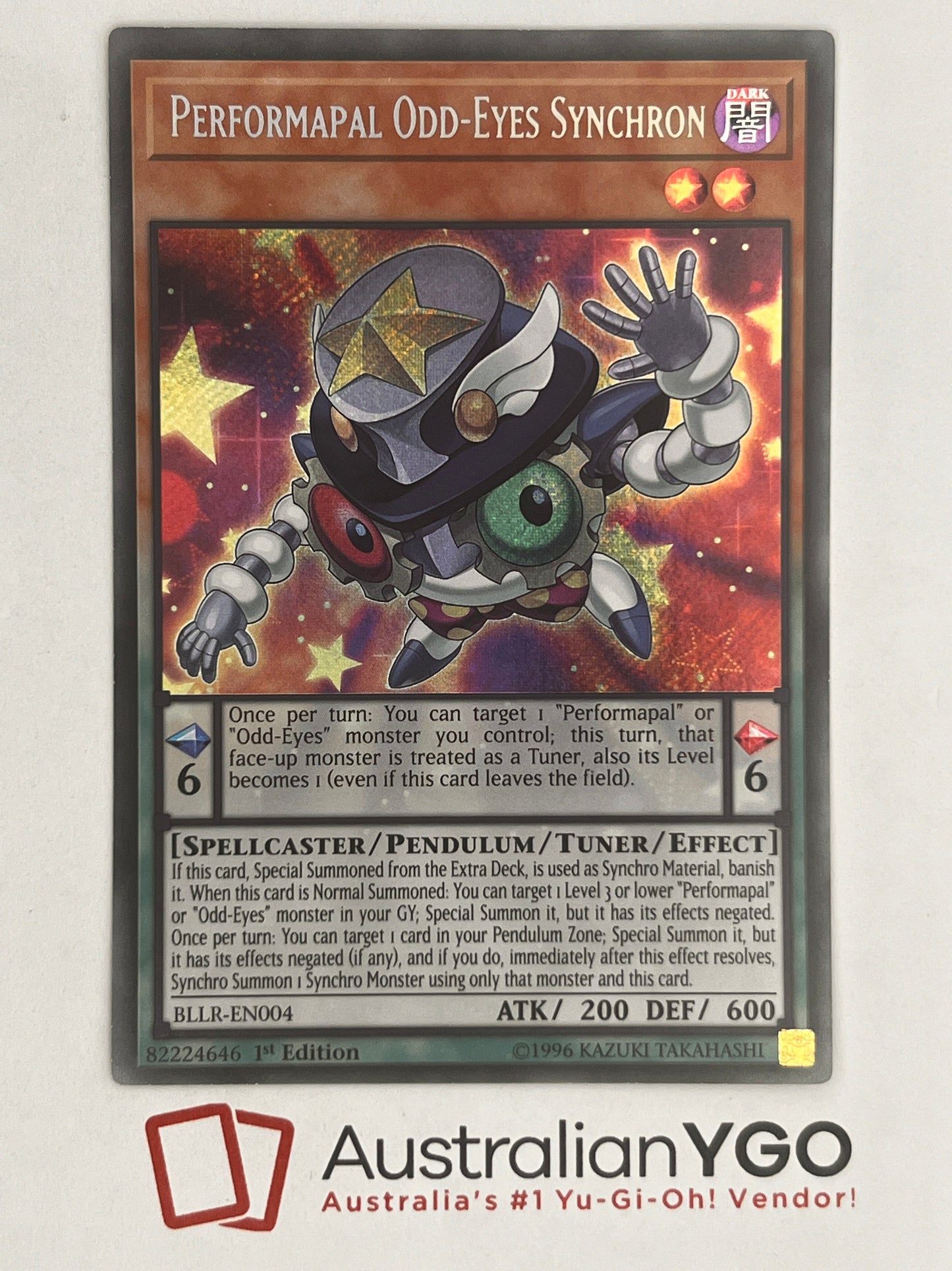 Performapal Odd-Eyes Synchron BLLR-EN004