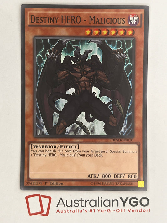 Destiny HERO - Malicious DESO-EN010