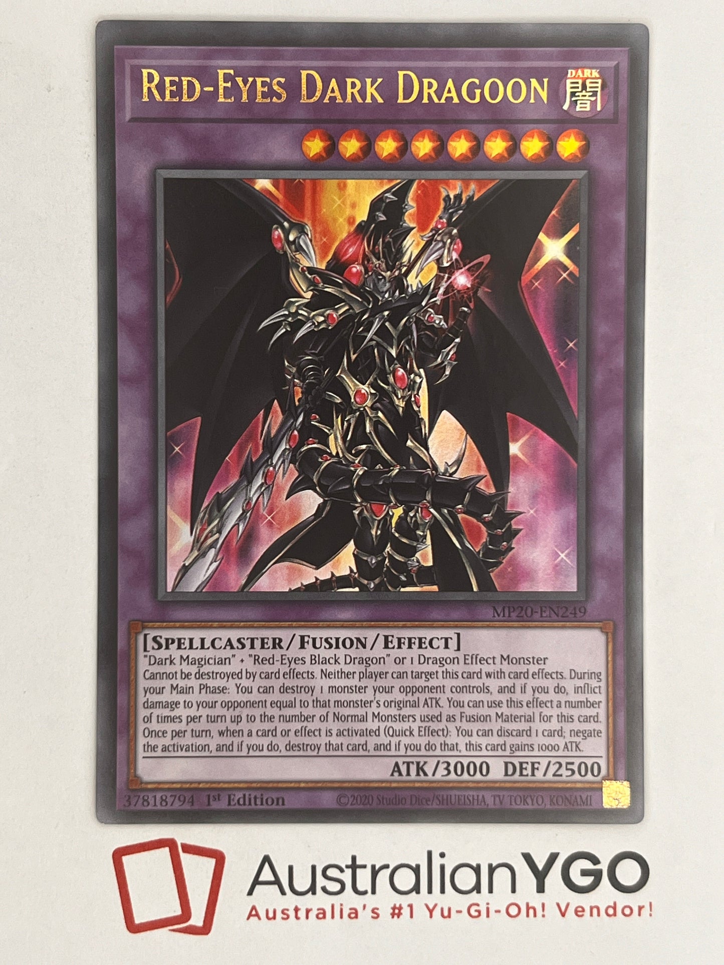 Red-Eyes Dark Dragoon MP20-EN249