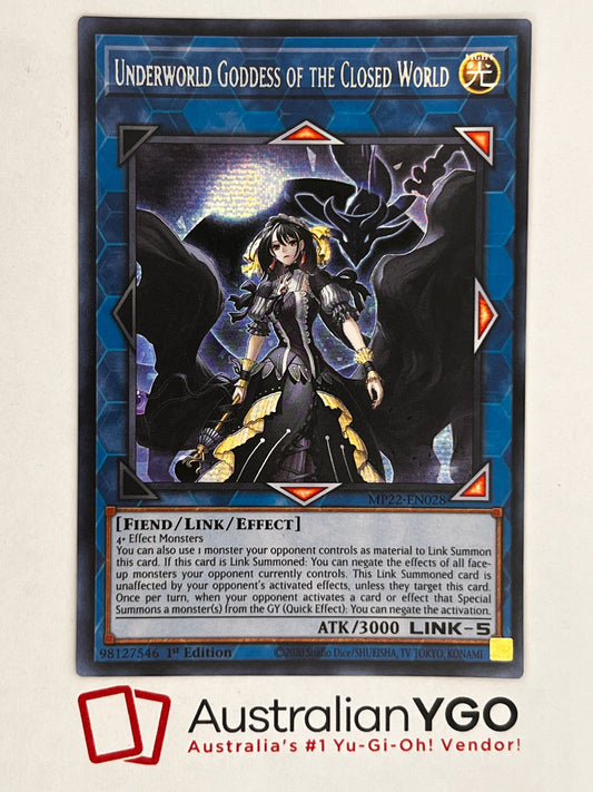 Underworld Goddess Of The Closed World (American) MP22-EN028