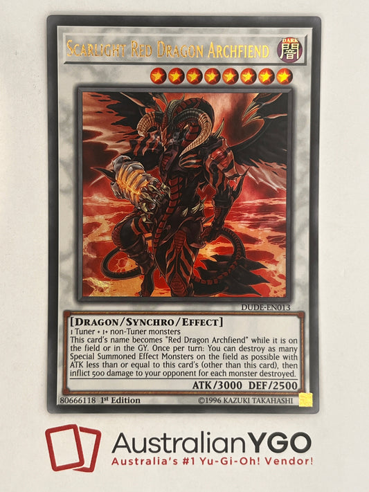 Scarlight Red Dragon Archfiend DUDE-EN013