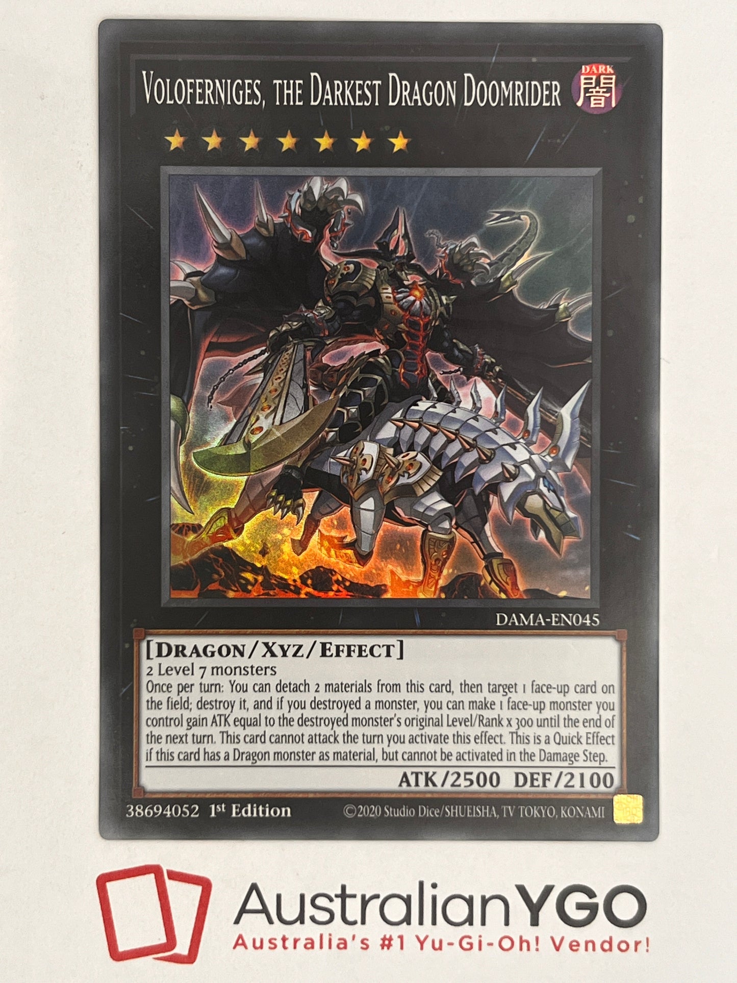 Voloferniges, The Darkest Dragon Doomrider DAMA-EN045