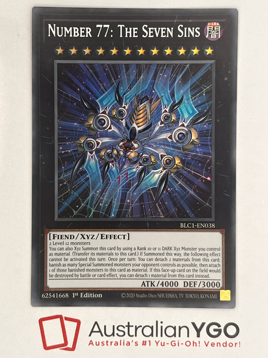 Number 22: The Seven Sins BLC1-EN038