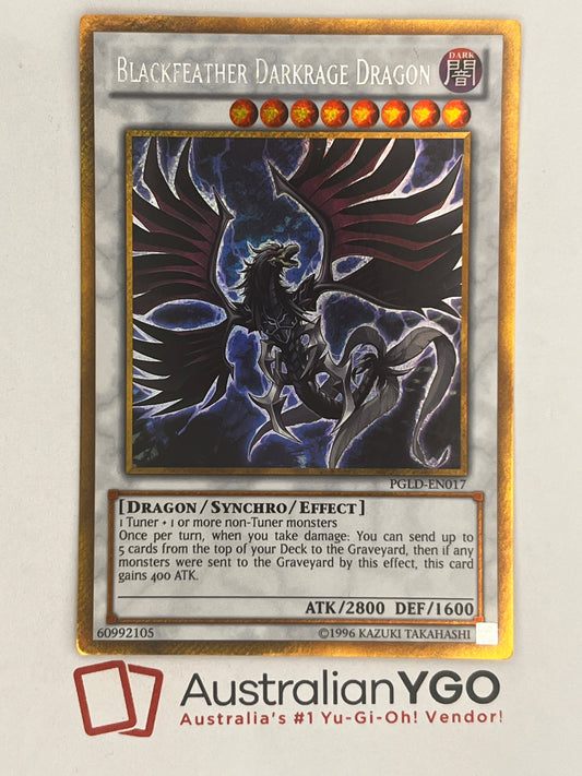 Blackfeather Darkrage Dragon PGLD-EN017