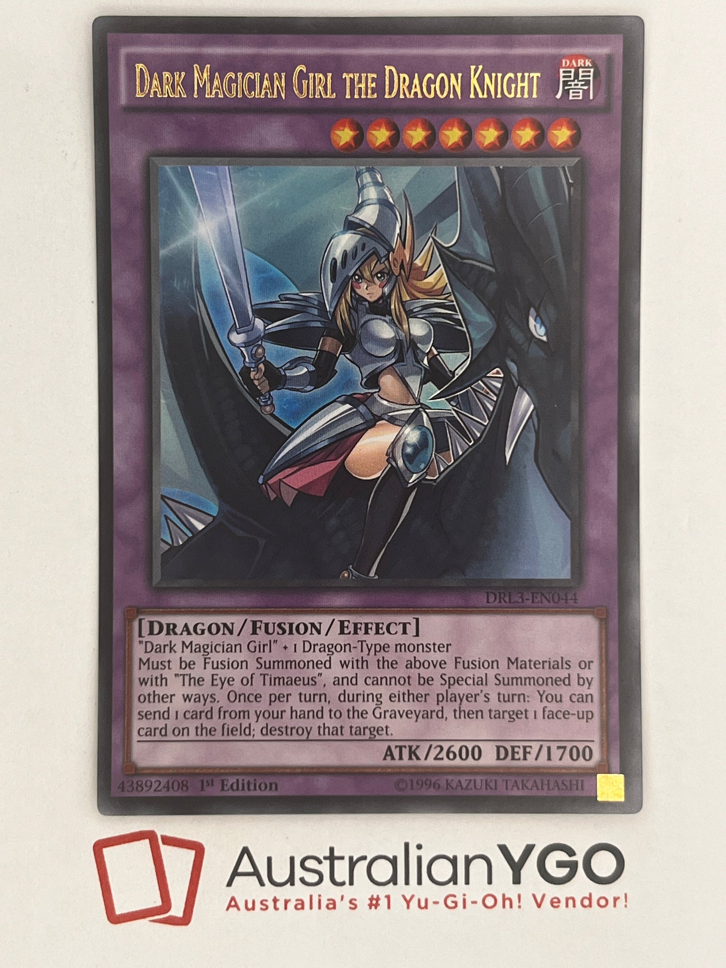 Dark Magician Girl The Dragon Knight DRL3-EN044