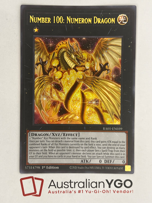 Number 100: Numeron Dragon (American) RA01-EN039