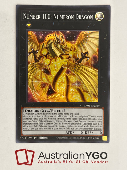 Number 100: Numeron Dragon (American) RA01-EN039