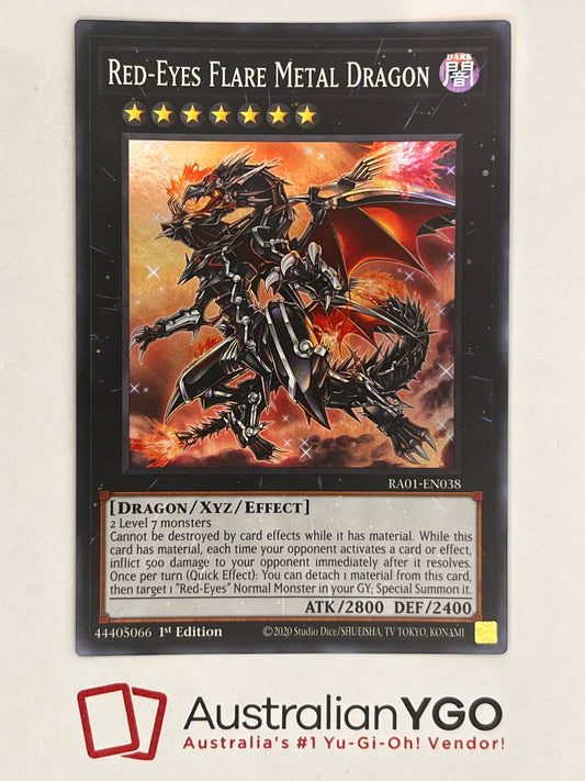 Red-Eyes Flare Metal Dragon (American) RA01-EN038