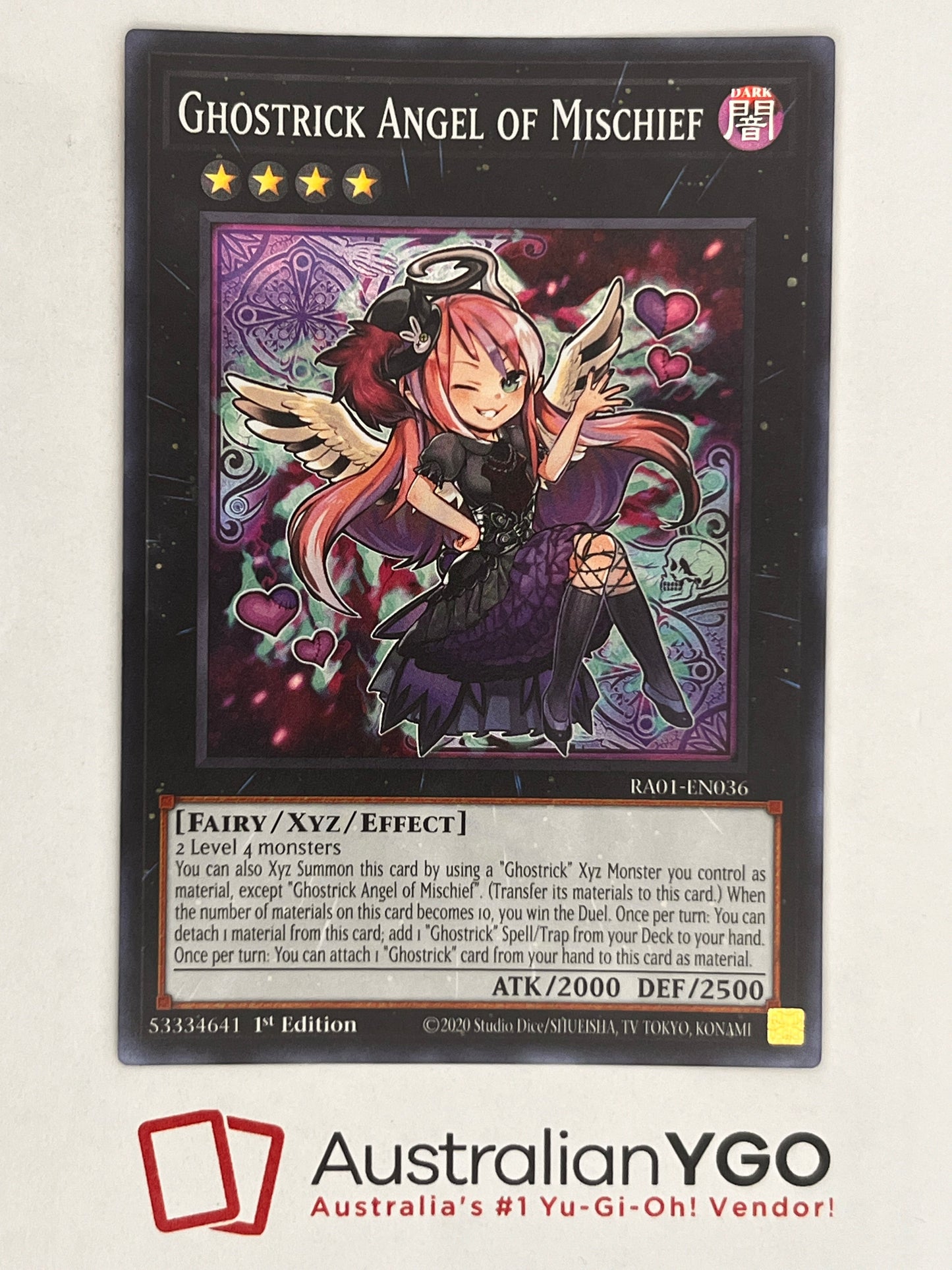 Ghostrick Angel of Mischief (American) RA01-EN036