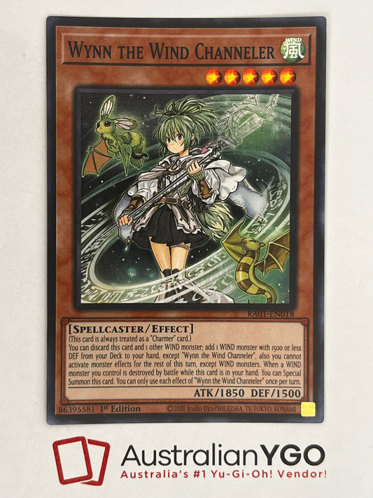 Wynn the Wind Channeler (American) RA01-EN018