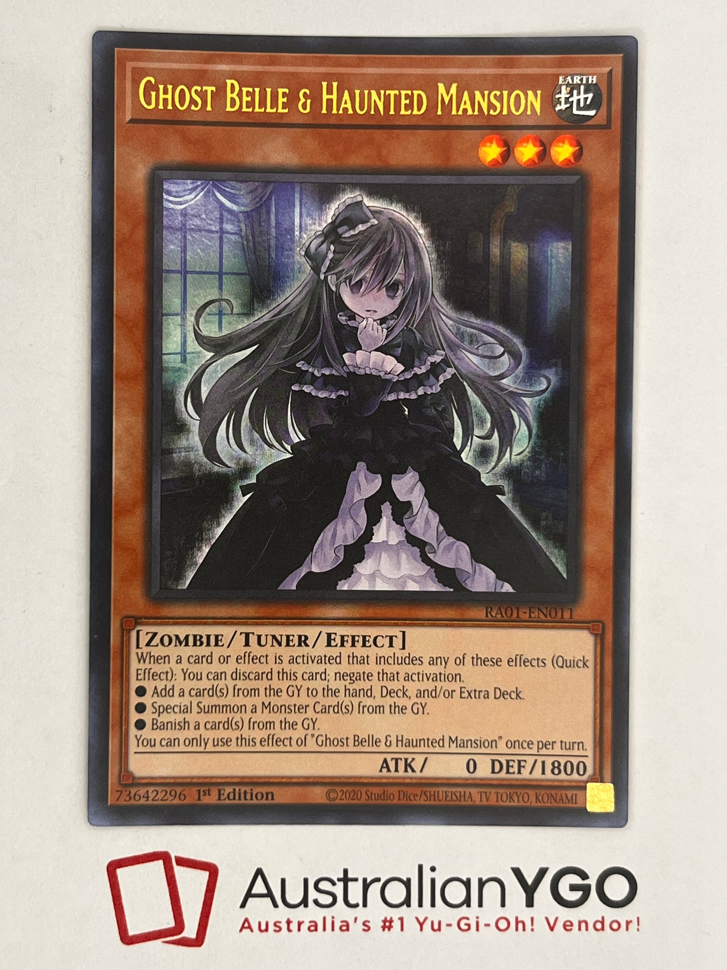 Ghost Belle & Haunted Mansion (American) RA01-EN011