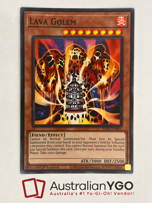 Lava Golem (American) RA01-EN001