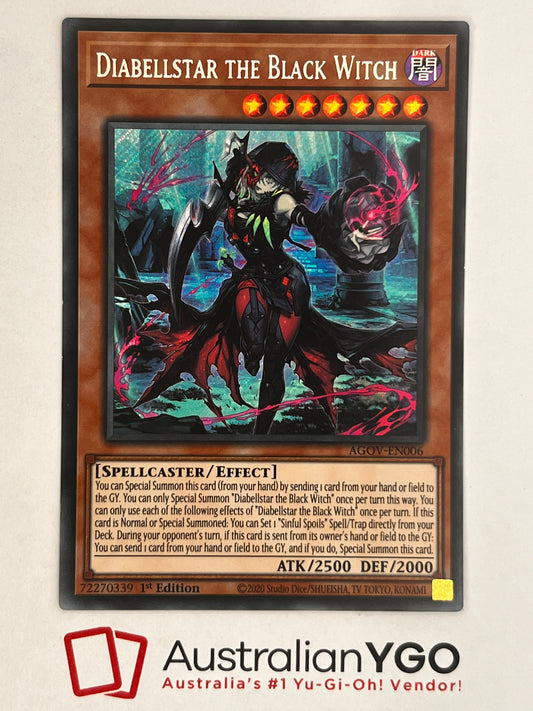 Diabellstar The Black Witch AGOV-EN006