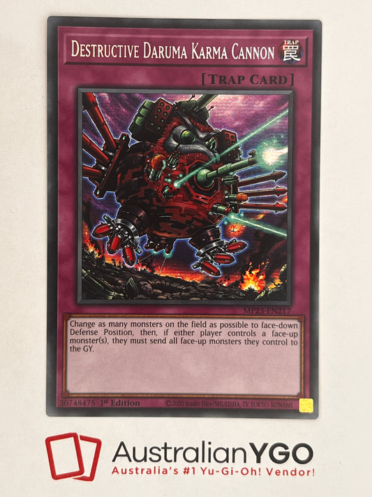 Destructive Daruma Karma Cannon MP23-EN217