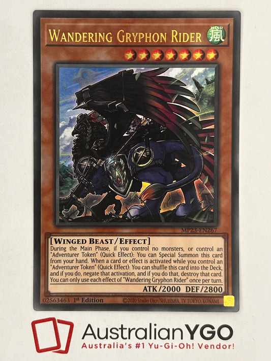 Wandering Gryphon Rider MP23-EN267