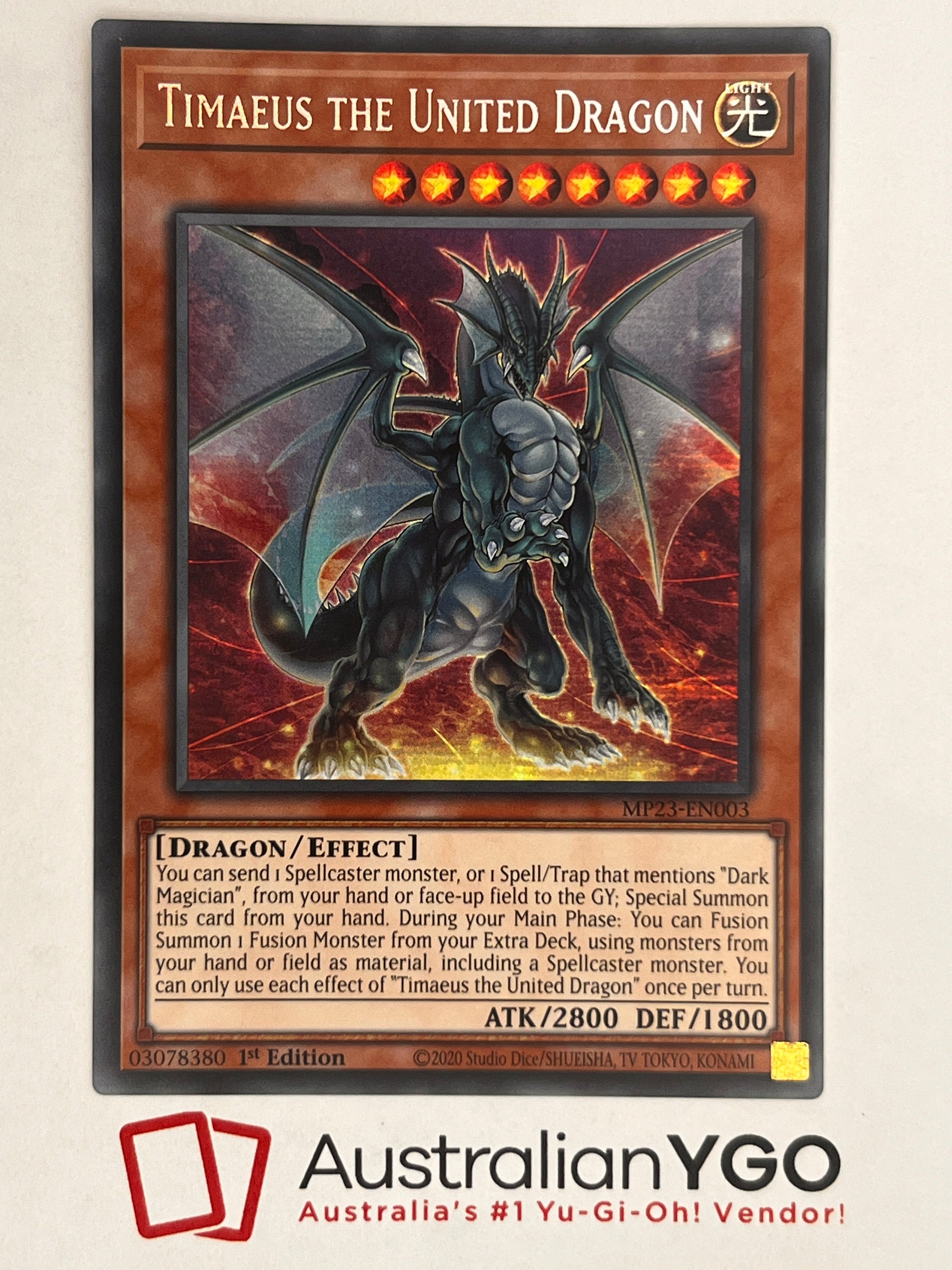 Collectible Yu-Gi-Oh Card Yu-Gi-Oh! Card: Timaeus The United Dragon MP23-EN003 Prismatic Secret Rare 1st Edition Ungraded Yu-Gi-Oh Card Collectible Yu-Gi-Oh Card Yu-Gi-Oh! Card: Timaeus The United Dragon MP23-EN003 Prismatic Secret Rare 1st Edition Ungraded Yu-Gi-Oh Card