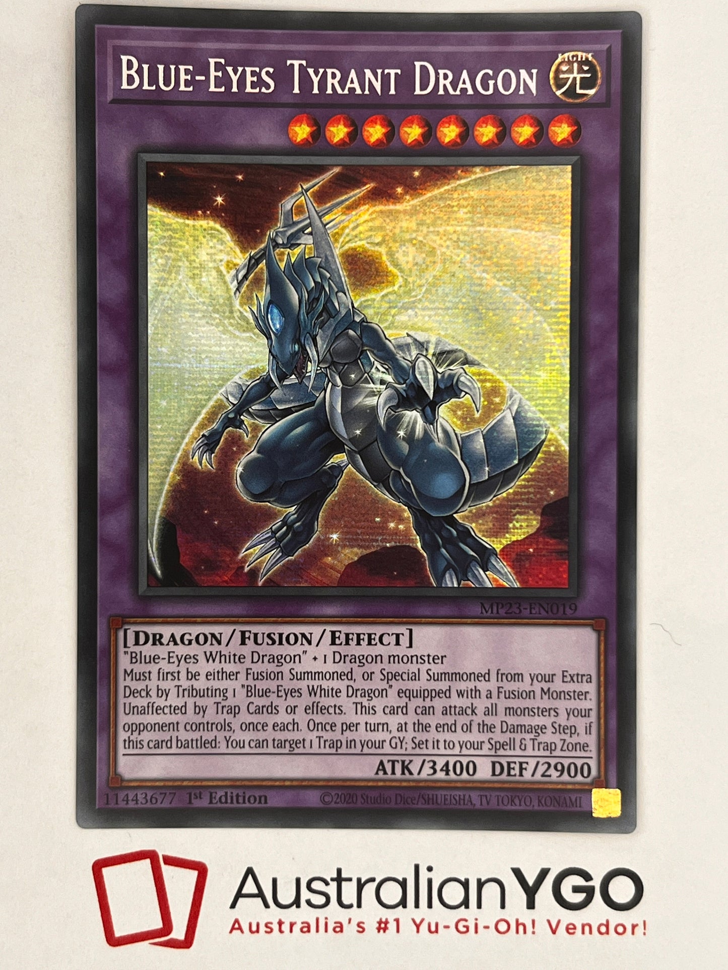Blue-Eyes Tyrant Dragon MP23-EN019
