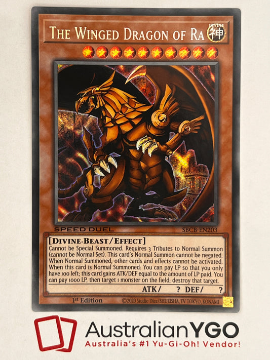 The Winged Dragon Of Ra SBCB-EN203
