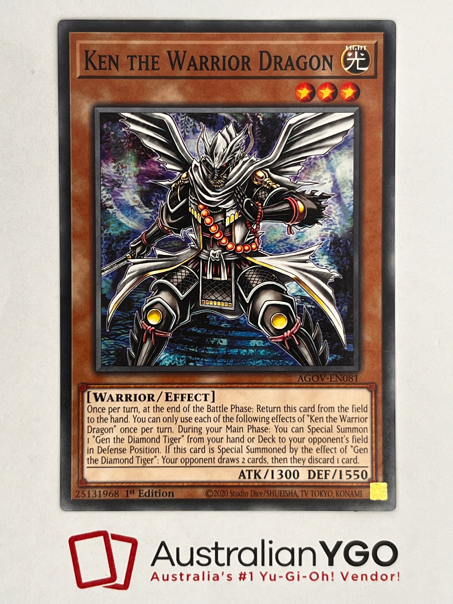 Ken The Warrior Dragon AGOV-EN081