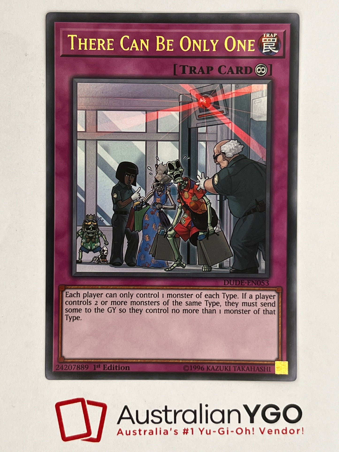 There Can Be Only One DUDE-EN053