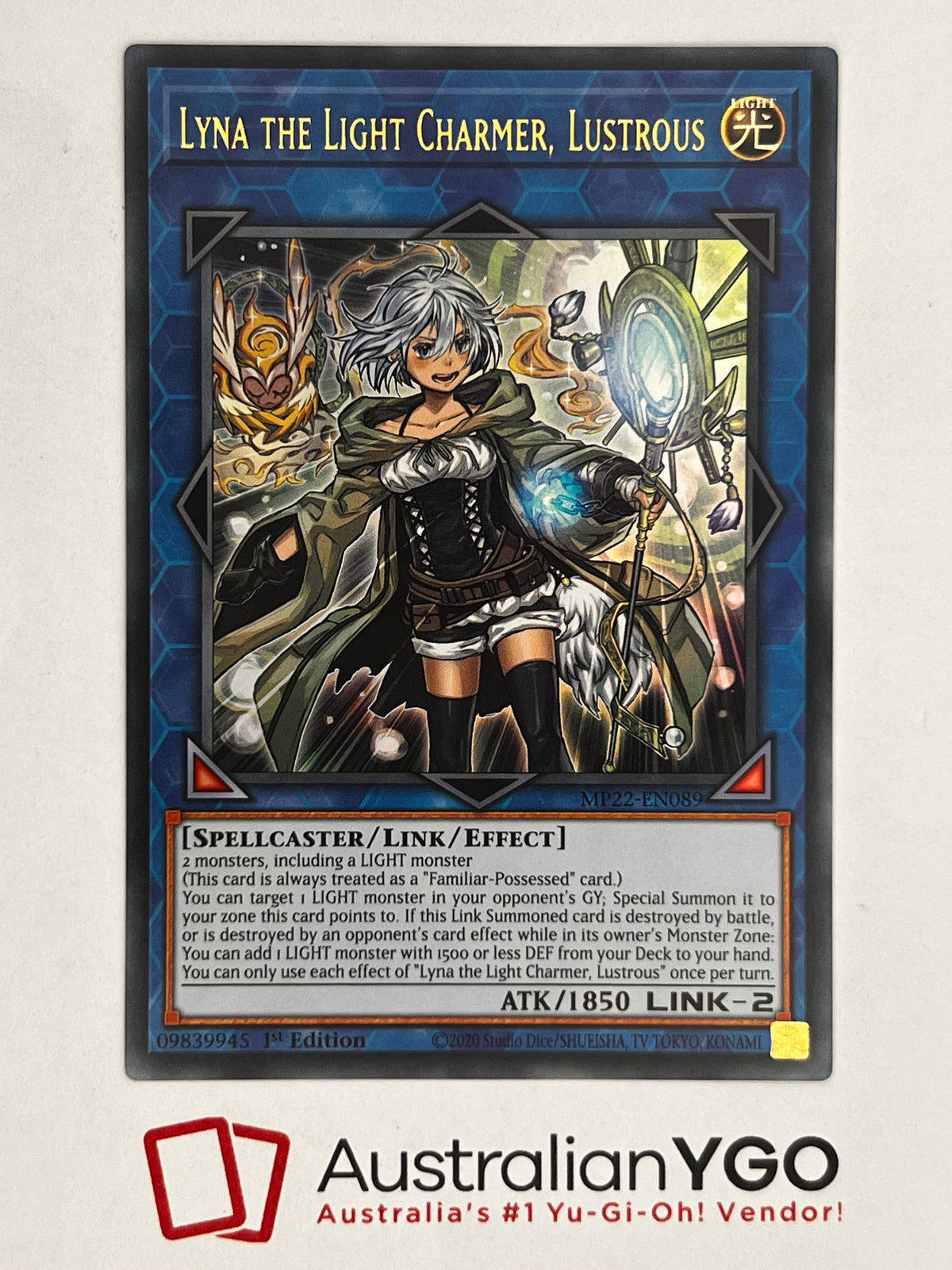 Lyna The Light Charmer, Lustrous MP22-EN089 – Aus Ygo