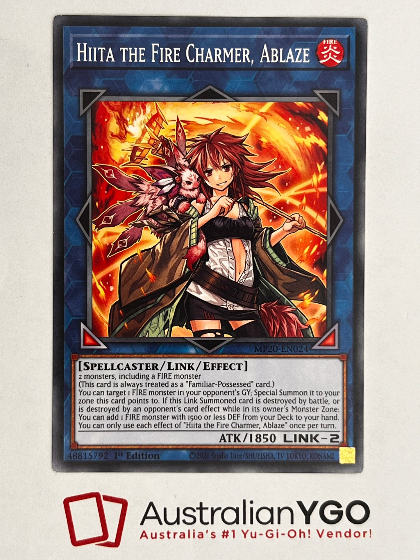 Hiita The Fire Charmer, Ablaze MP20-EN024
