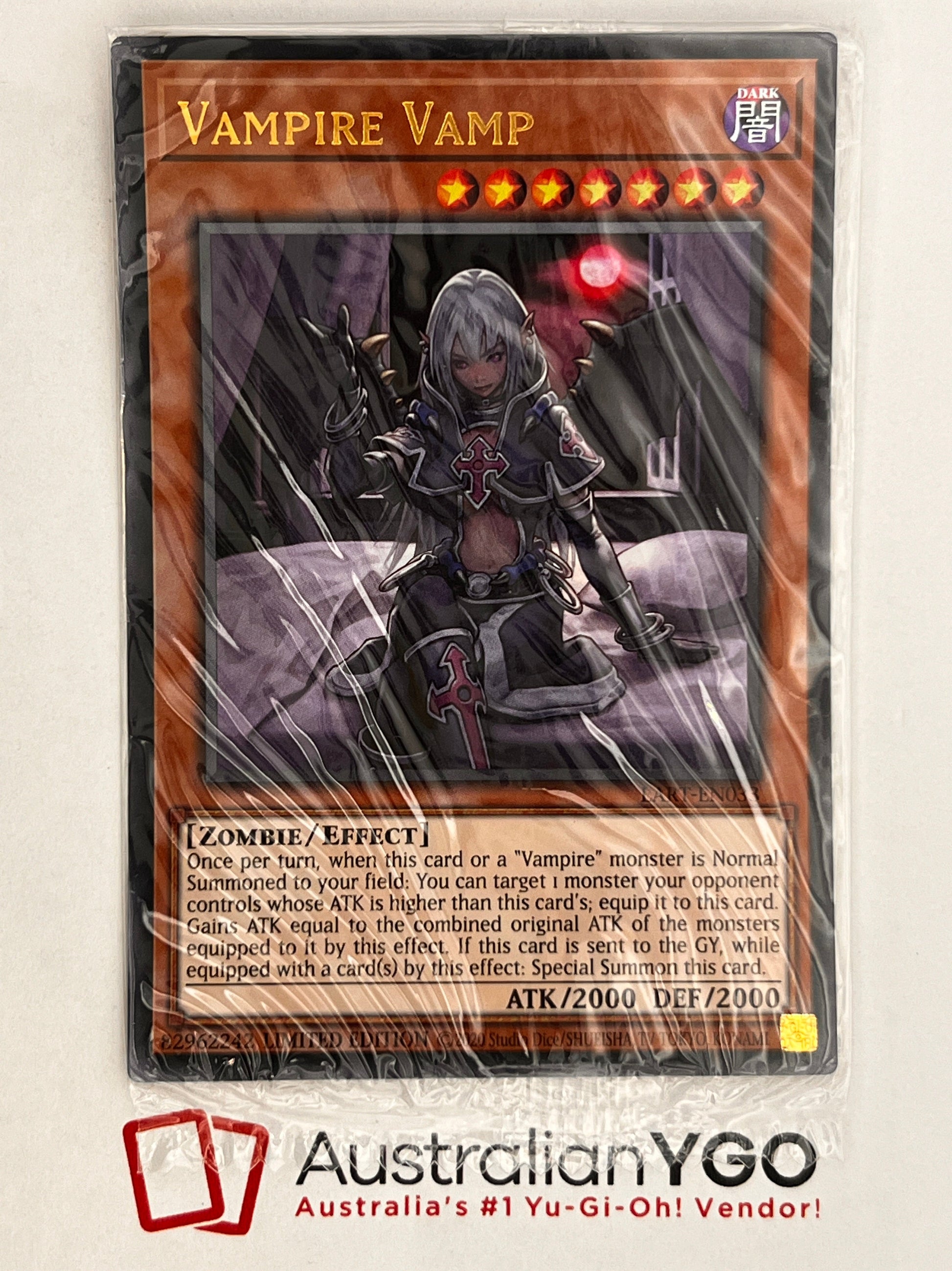 Vampire Vamp LART-EN033 Aus Ygo Vampire Vamp LART-EN033 Aus Ygo
