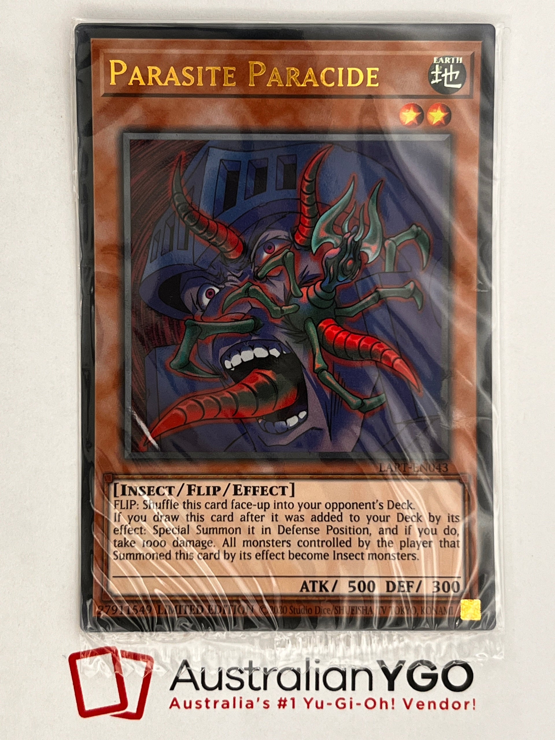 Parasite Paracide LART-EN043 – Aus Ygo