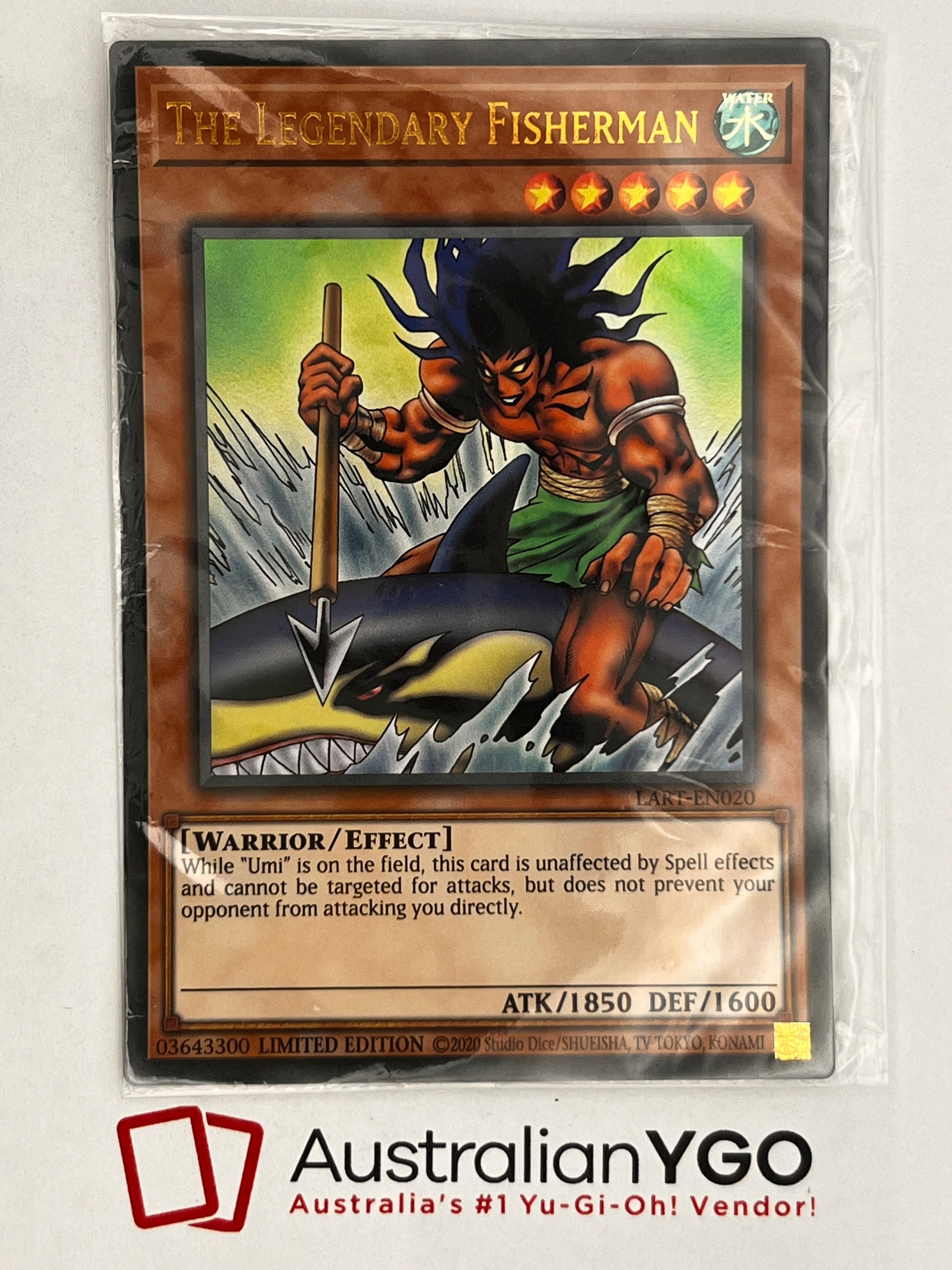 The Legendary Fisherman LART-EN020 Aus Ygo The Legendary Fisherman LART-EN020 Aus Ygo