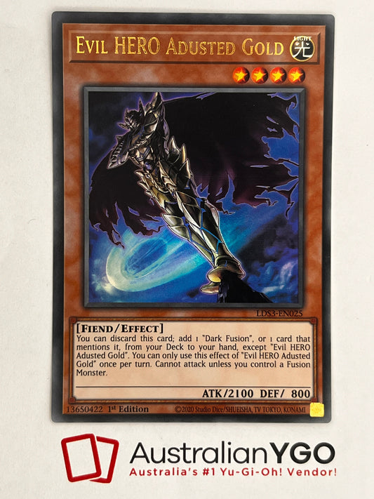 Evil HERO Adusted Gold LDS3-EN025