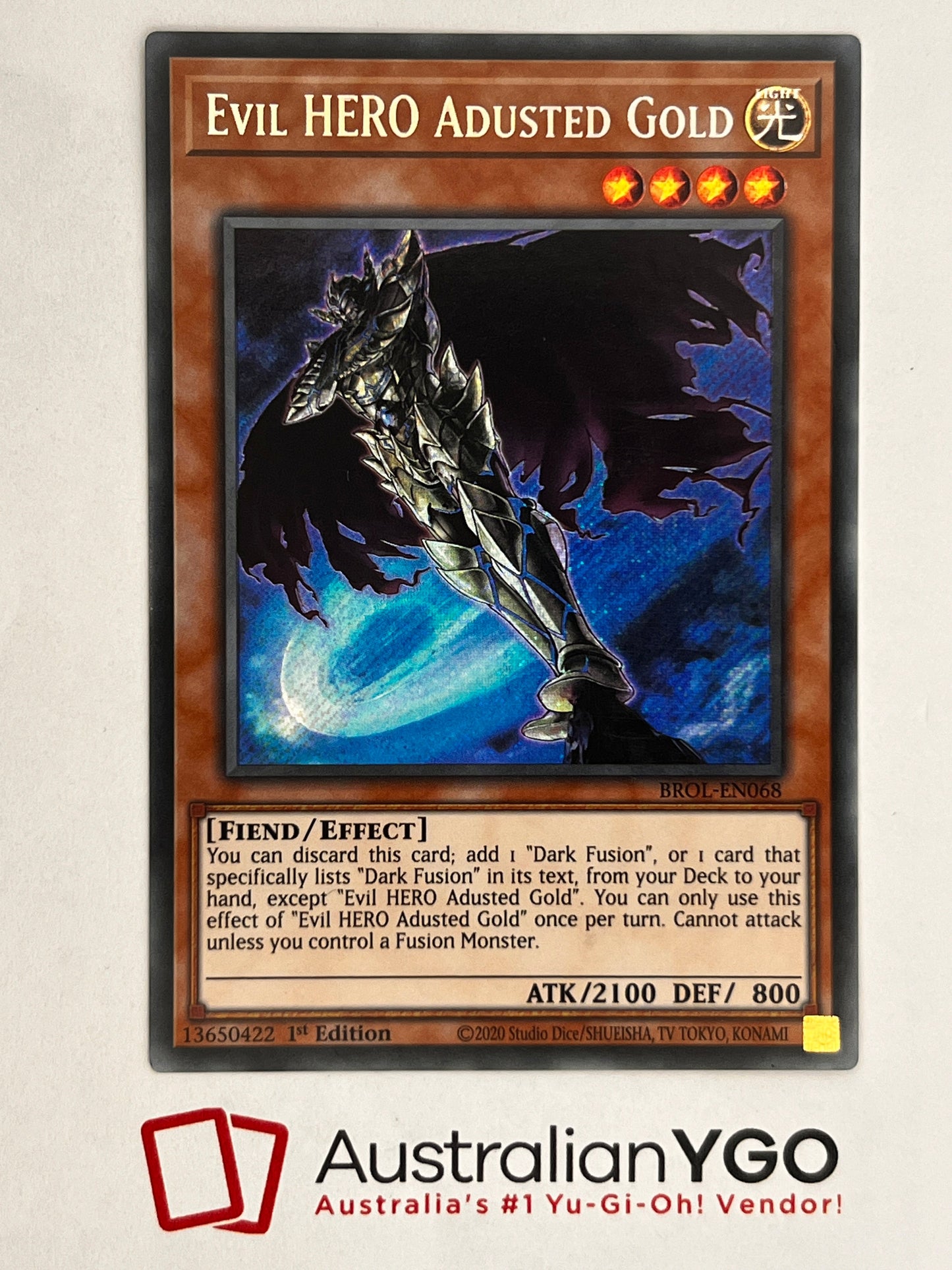 Evil HERO Adusted Gold BROL-EN068