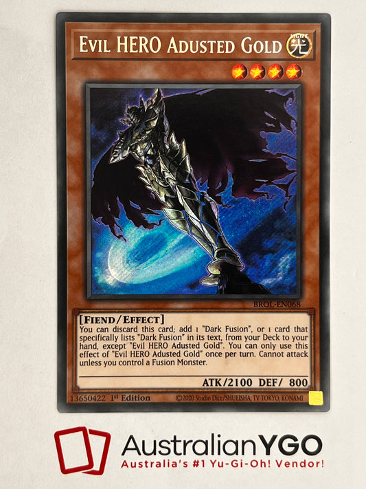 Evil HERO Adusted Gold BROL-EN068