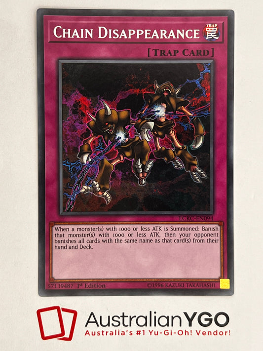 Chain Disappearance LCKC-EN094