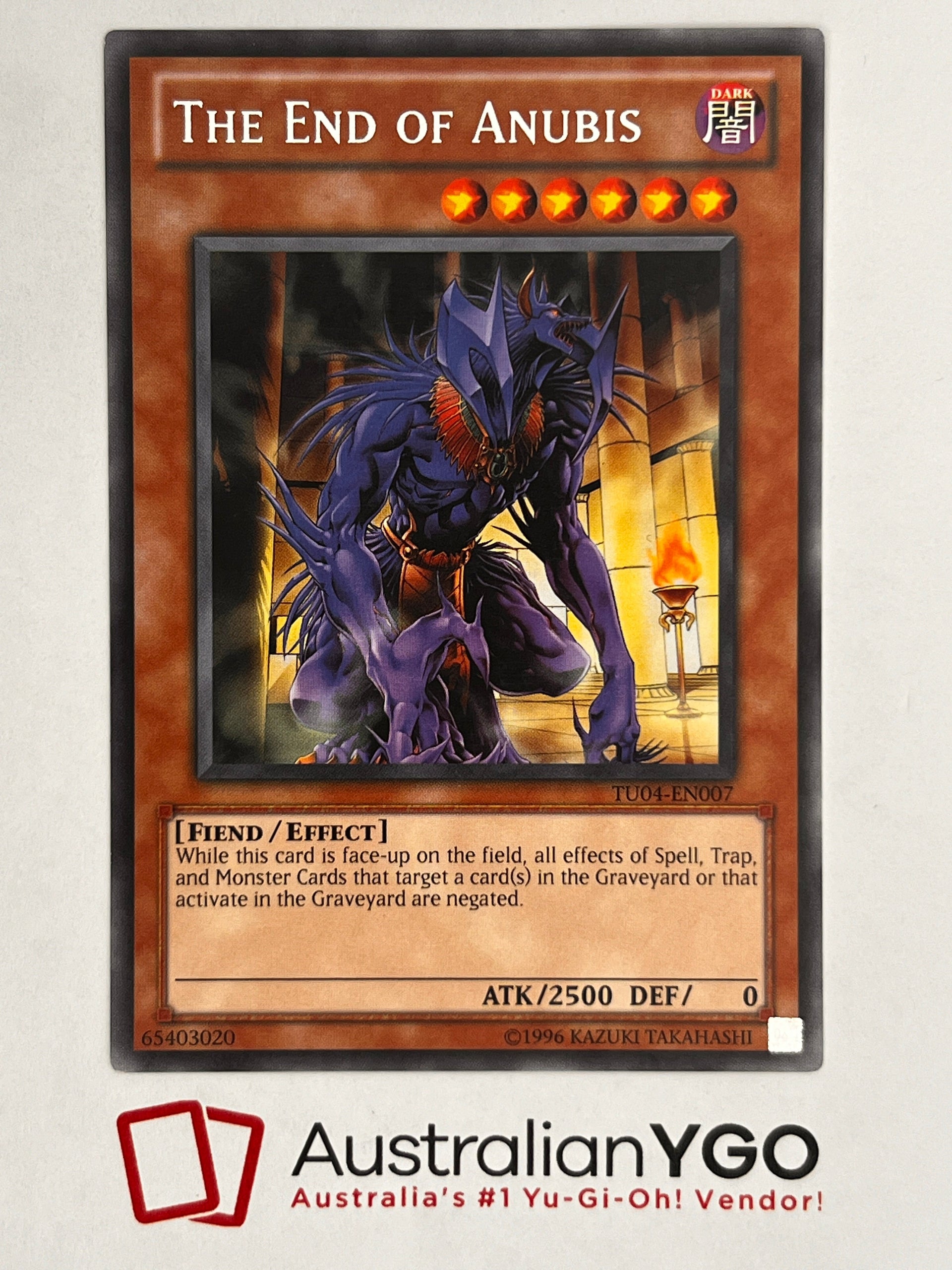 The End Of Anubis TU04-EN007 – Aus Ygo