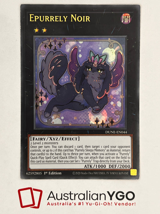 Epurrely Noir DUNE-EN044