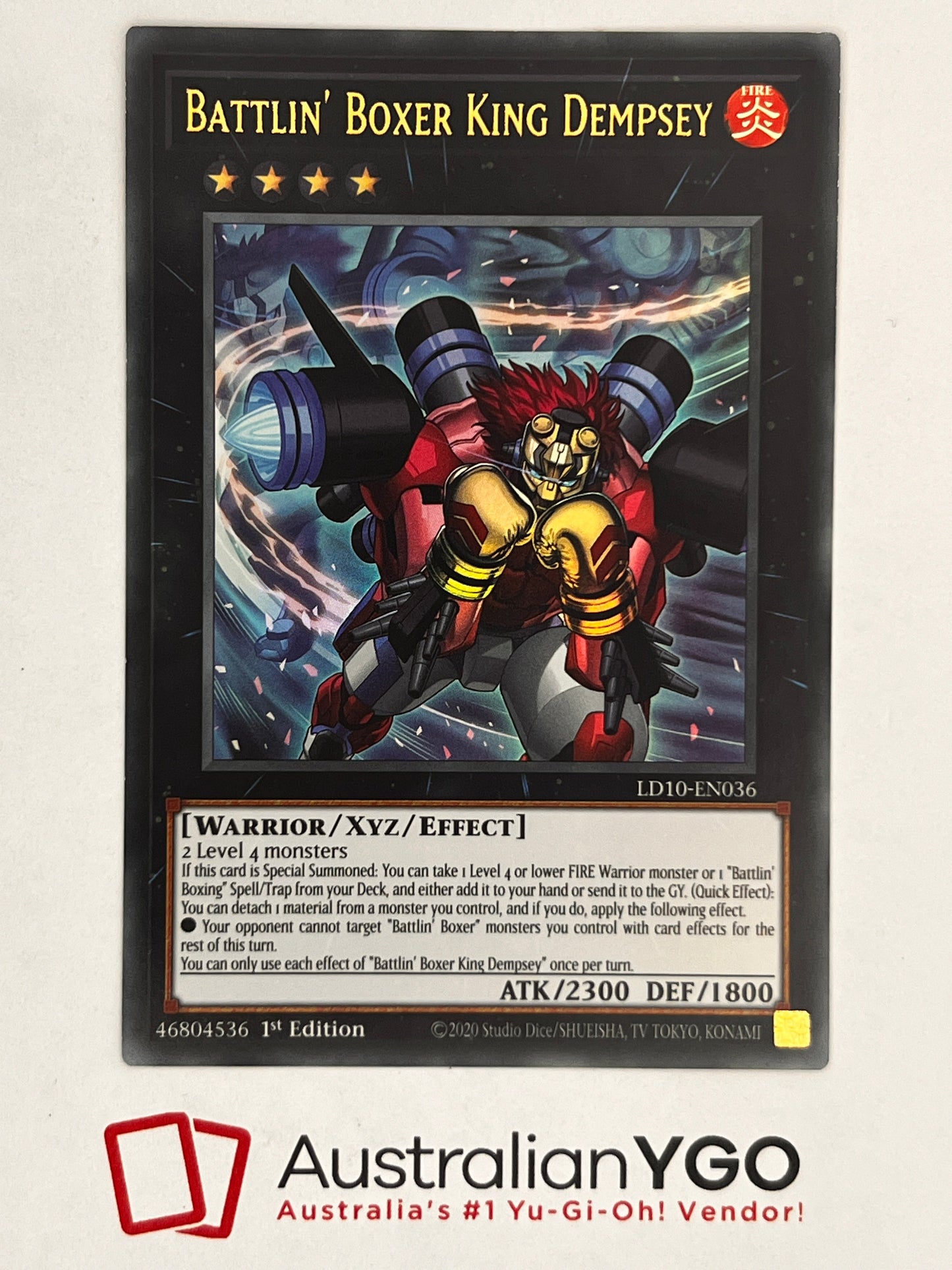 Battlin' Boxer King Dempsey LD10-EN036