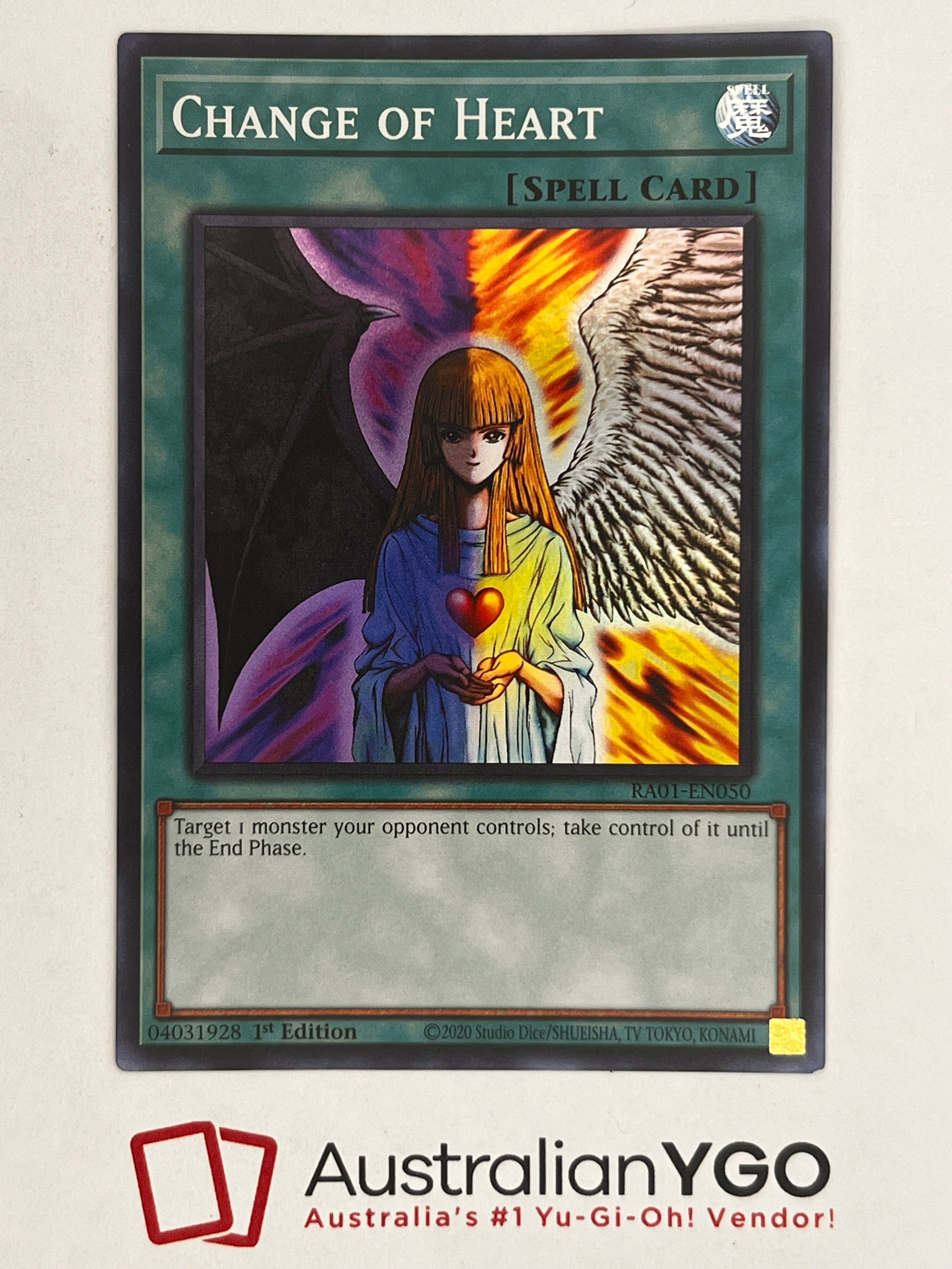 change of heart yugioh card value (American) RA01-EN050 – Aus Ygo Foiling:Foil From the Metal Raiders glory-team-rocket pokemon card list price