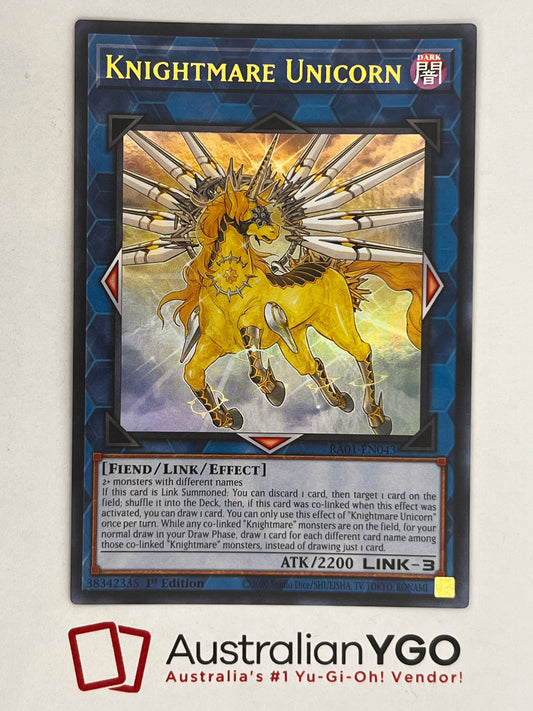Knightmare Unicorn (American) RA01-EN043