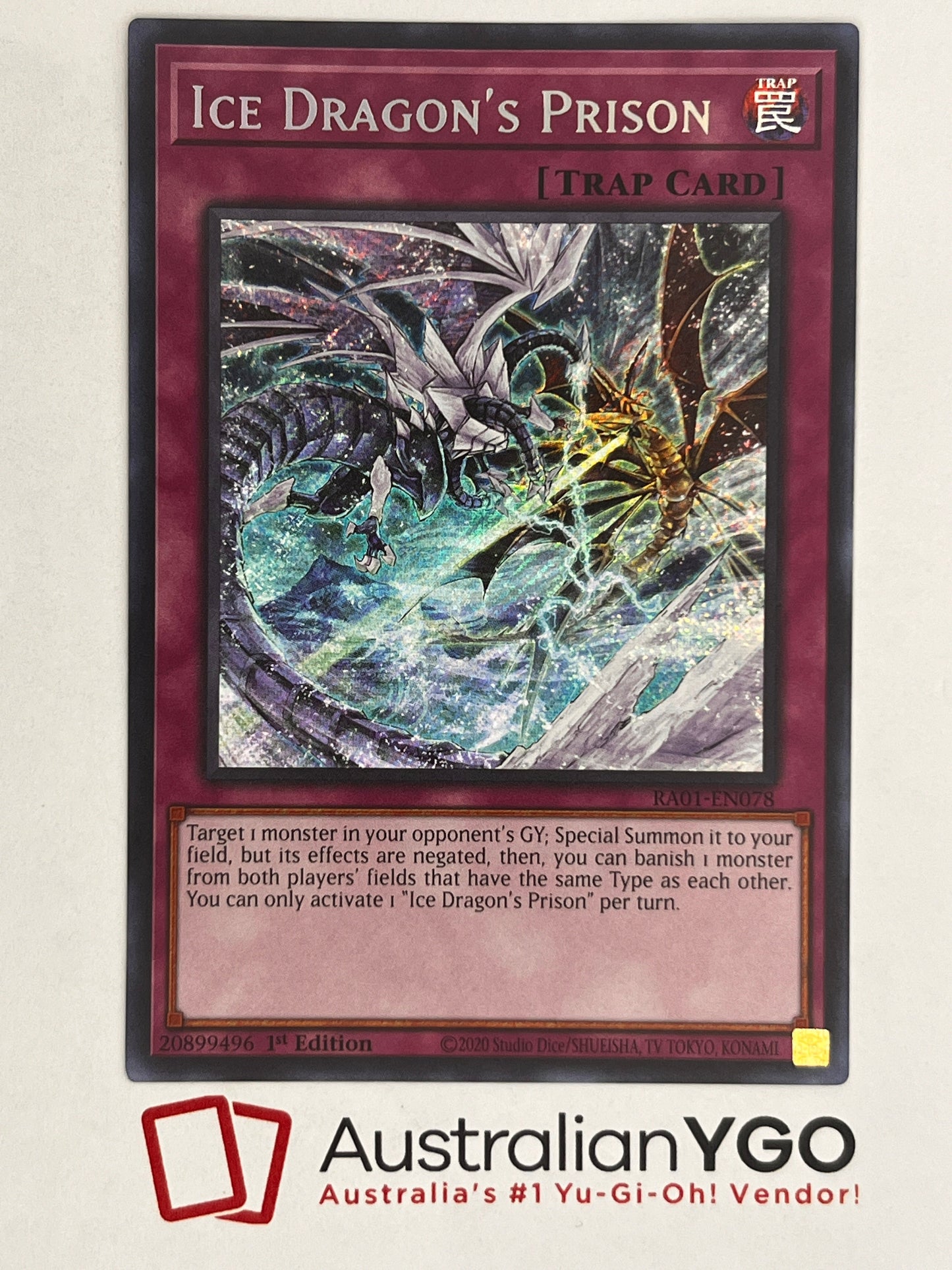 Ice Dragon's Prison (American) RA01-EN078