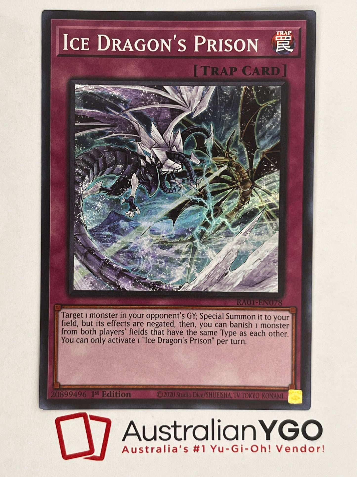 Ice Dragon's Prison (American) RA01-EN078