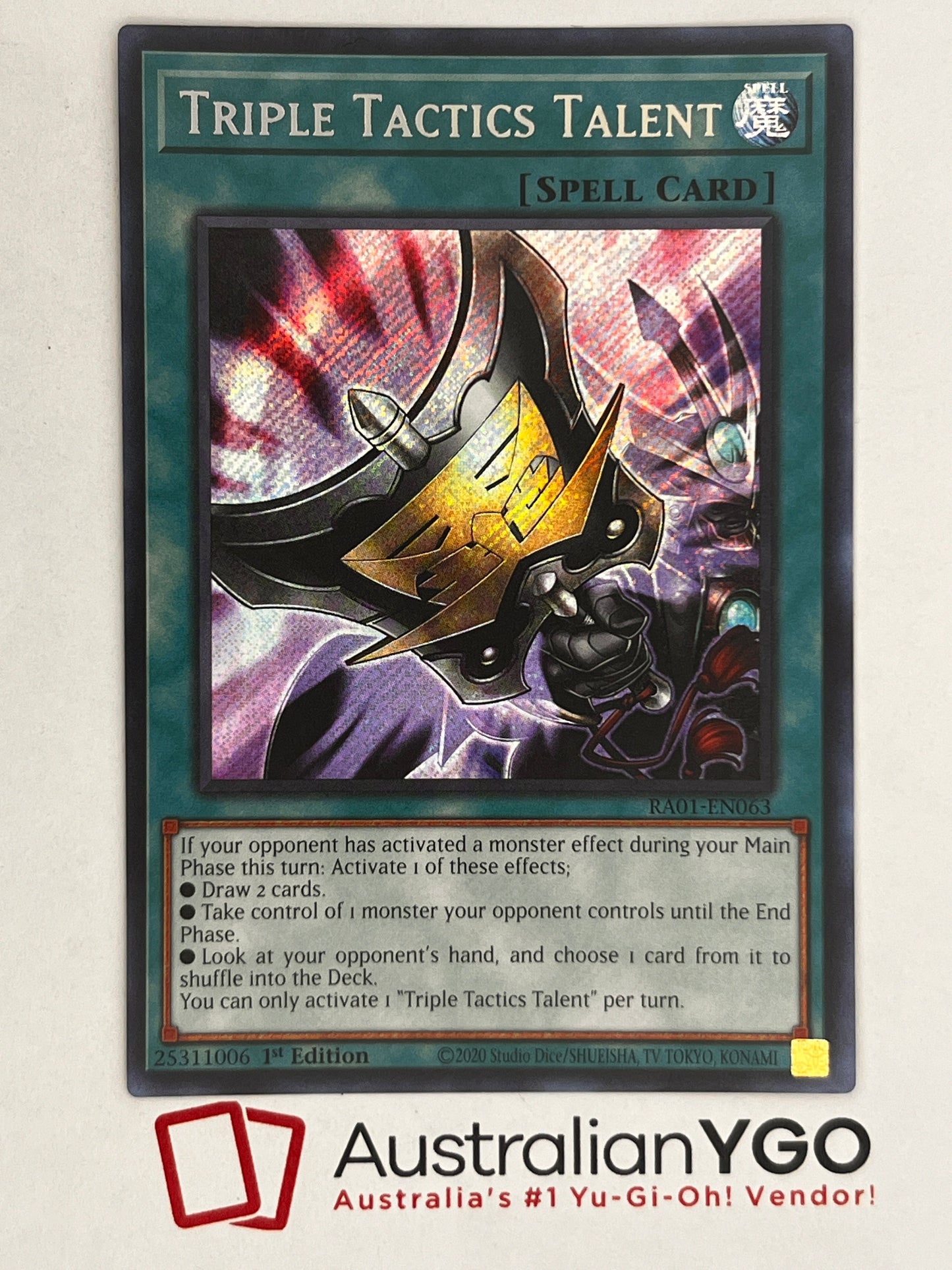 Triple Tactics Talent (American) RA01-EN063