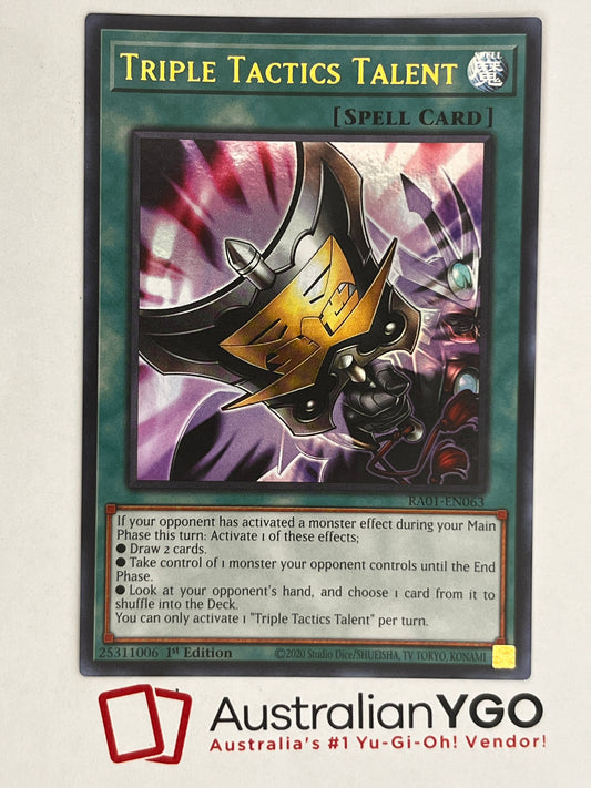 Triple Tactics Talent (American) RA01-EN063