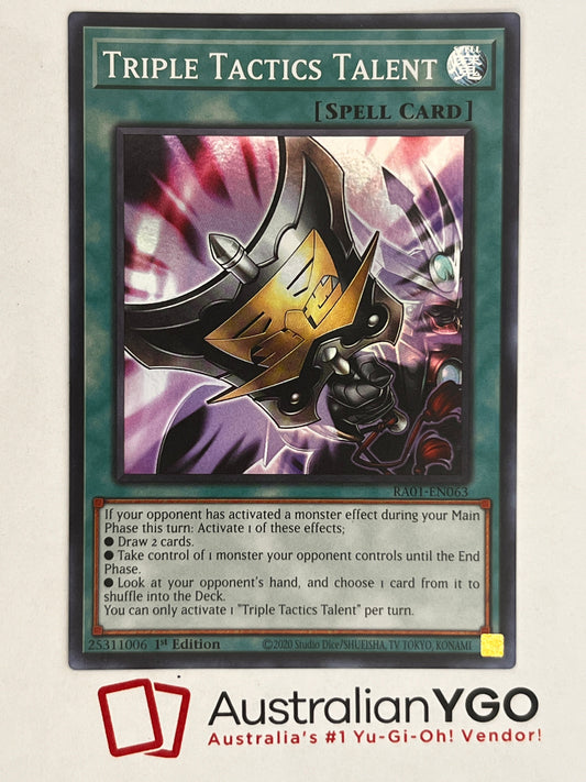 Triple Tactics Talent (American) RA01-EN063