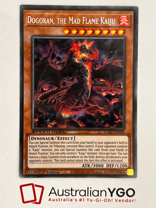 Dogoran, The Mad Flame Kaiju SGX2-ENC08
