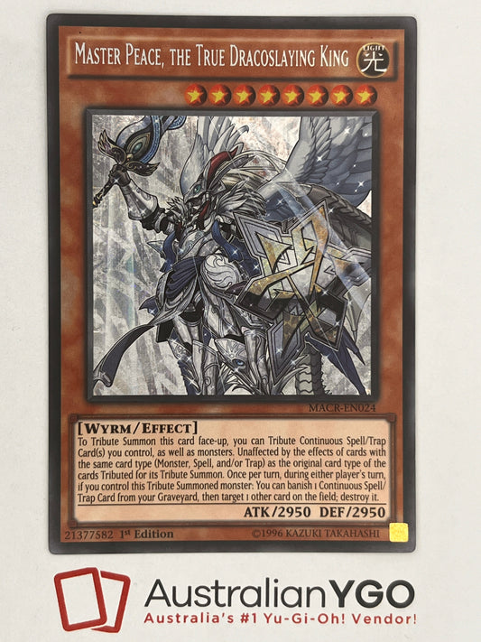 Master Peace, The True Dracoslaying King MACR-EN024